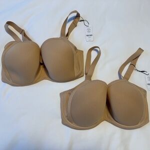 Bundle of Understance Air Contour Flexwire Demi bras 32G 34DDD